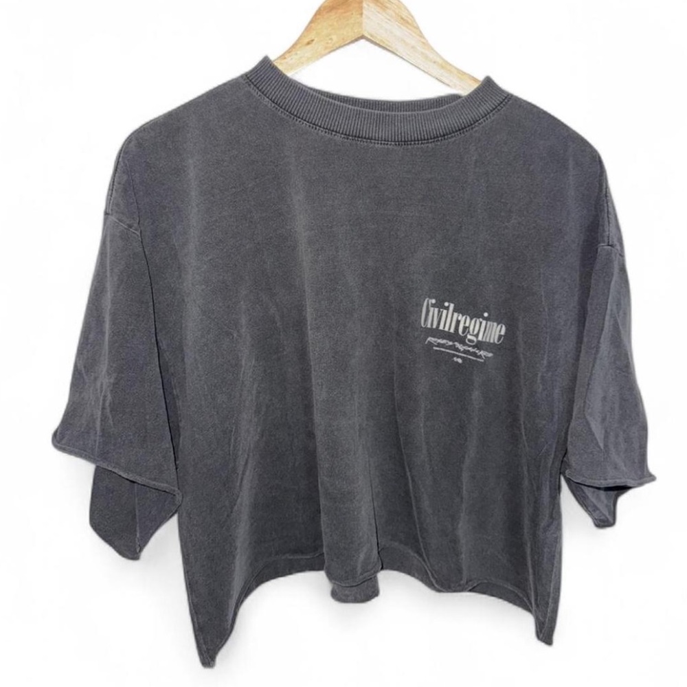 Civil Regime Cropped T-Shirt